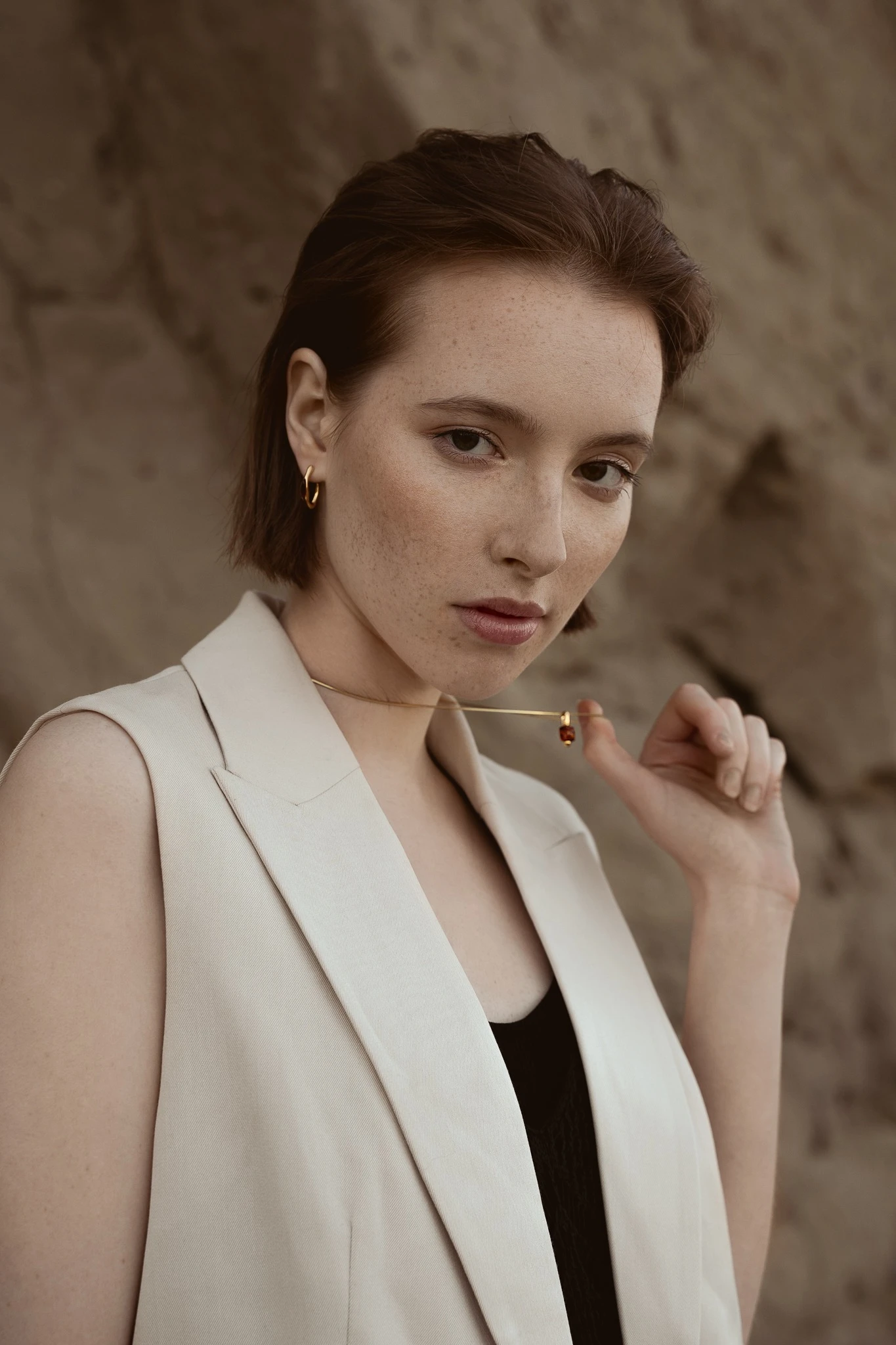 Thumbnail of Amber hoops