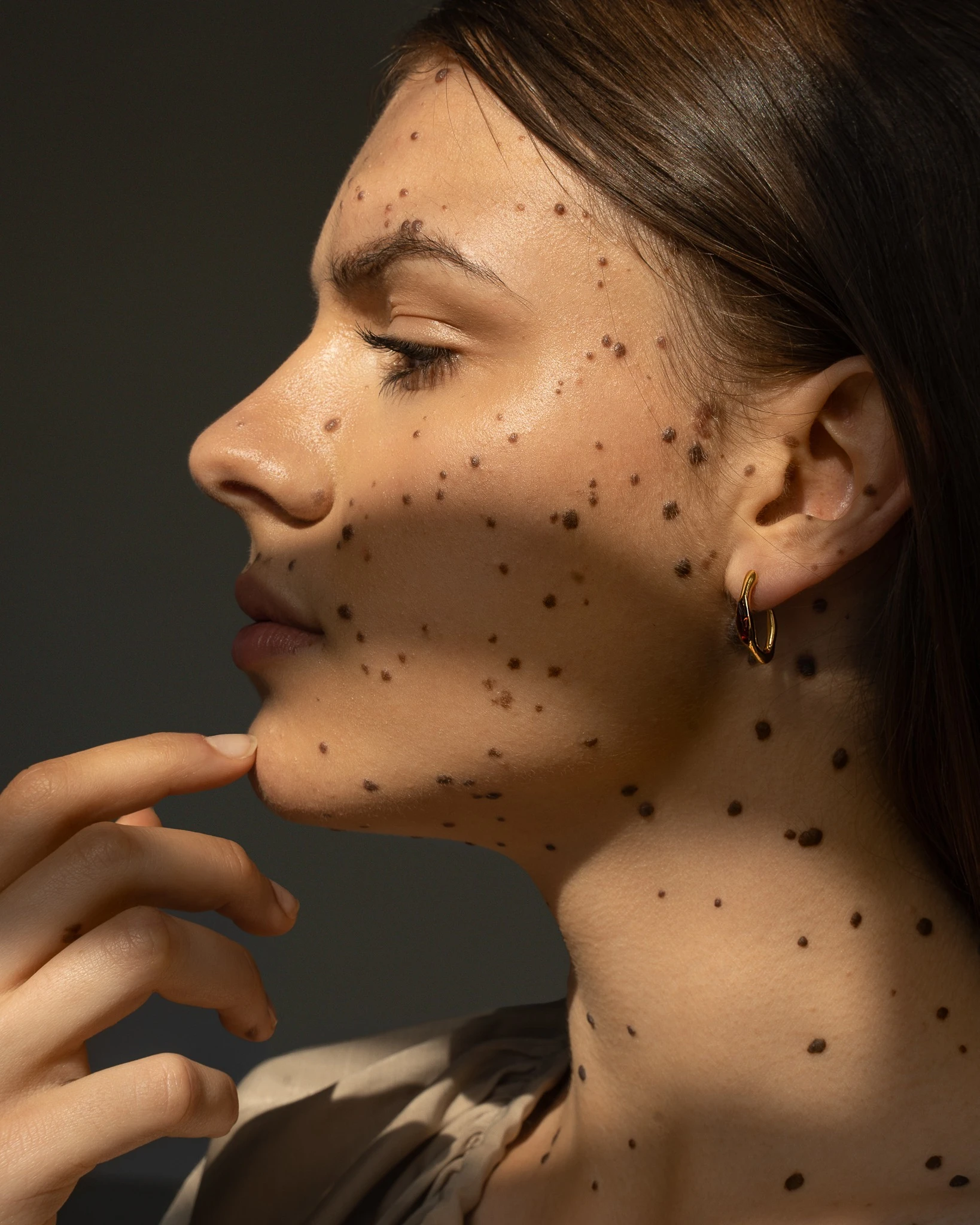 Thumbnail of Amber hoops