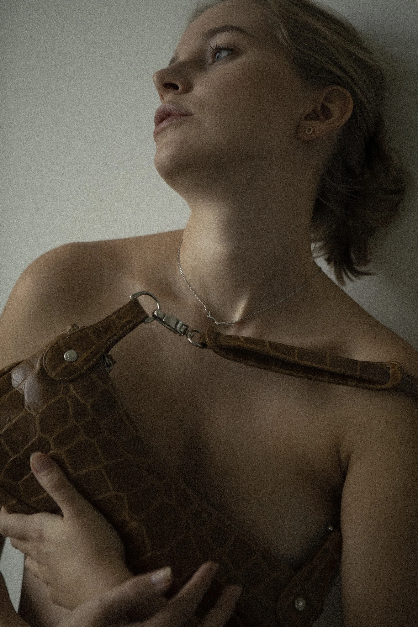 Thumbnail of Antler silver necklace