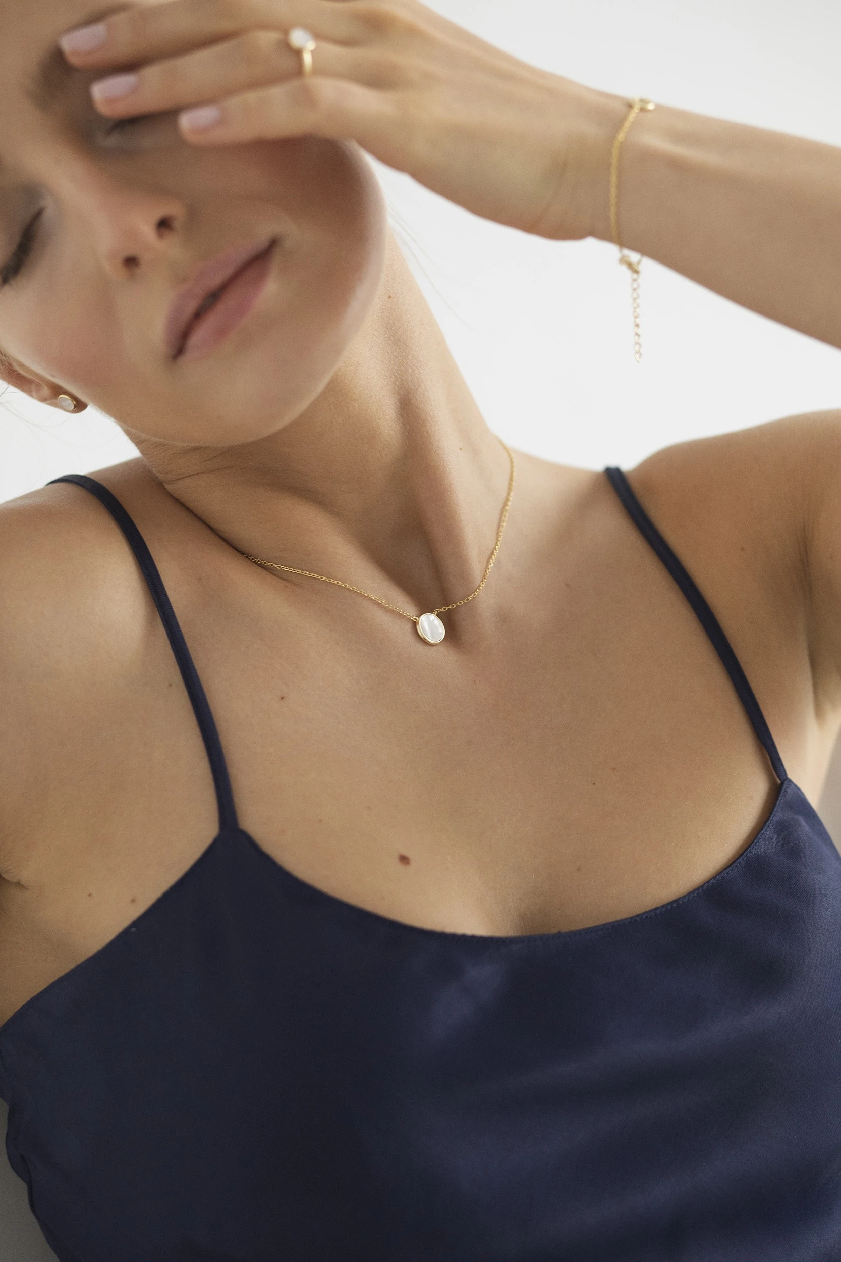 Astra necklace - gold