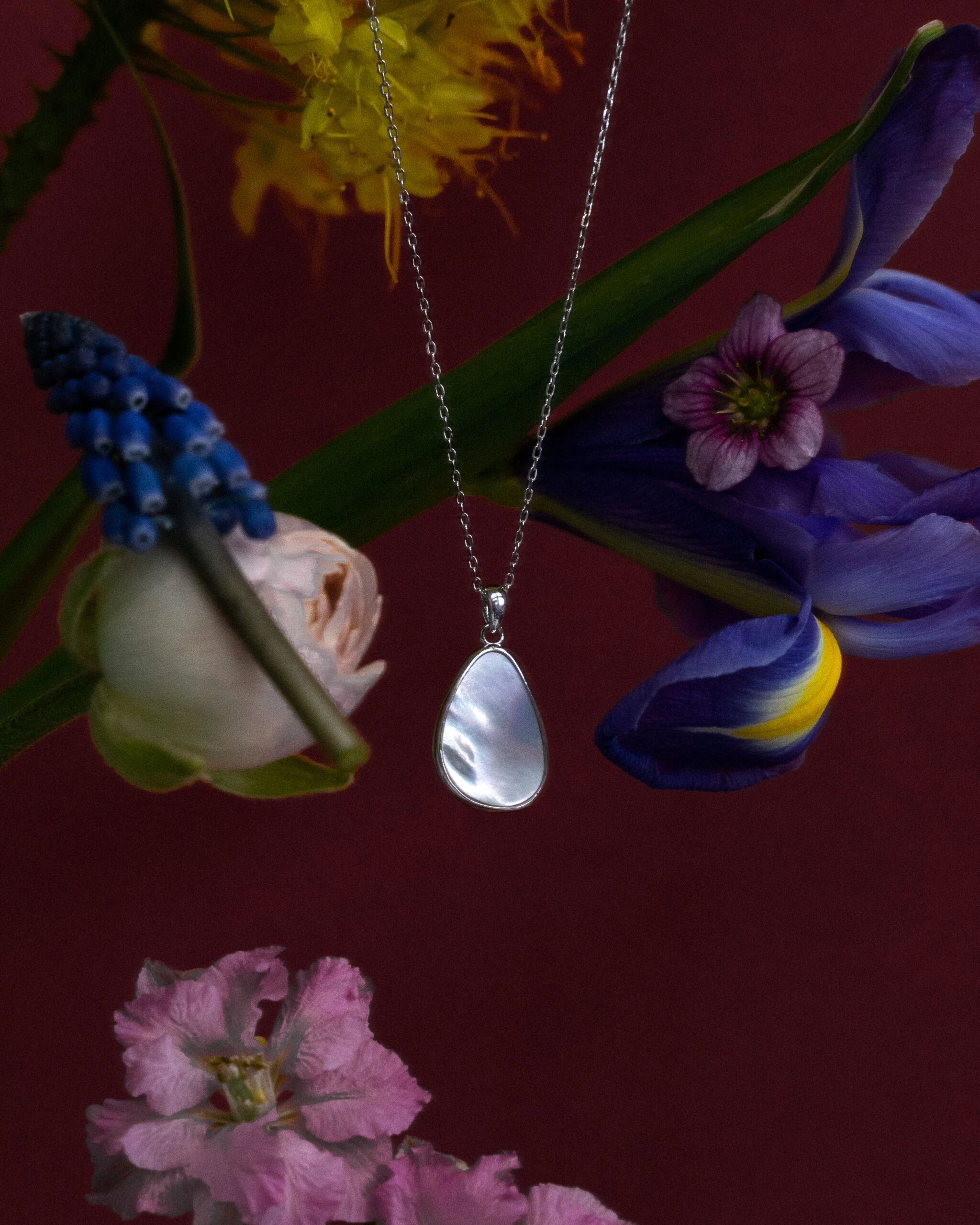 Astra necklace - silver