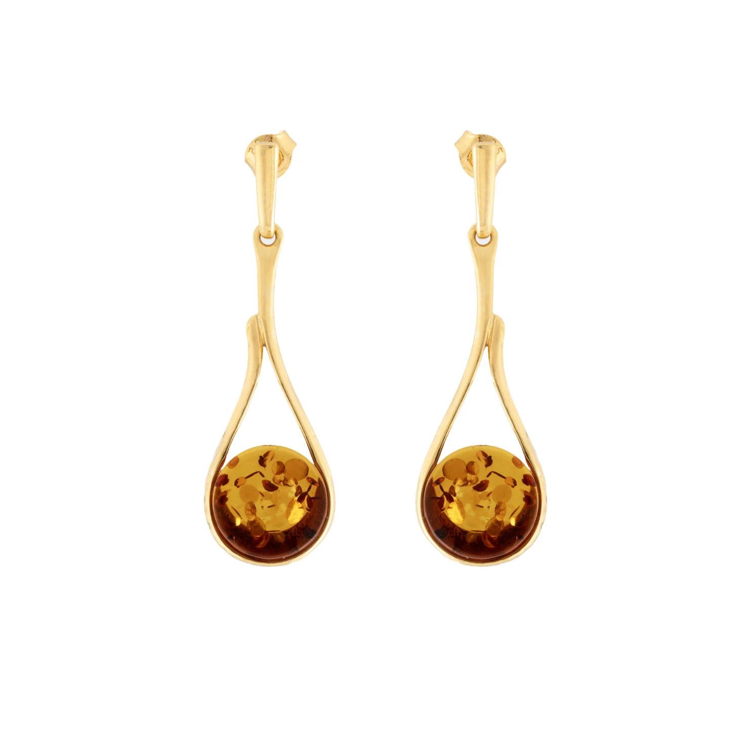 Aurora gold earrings
