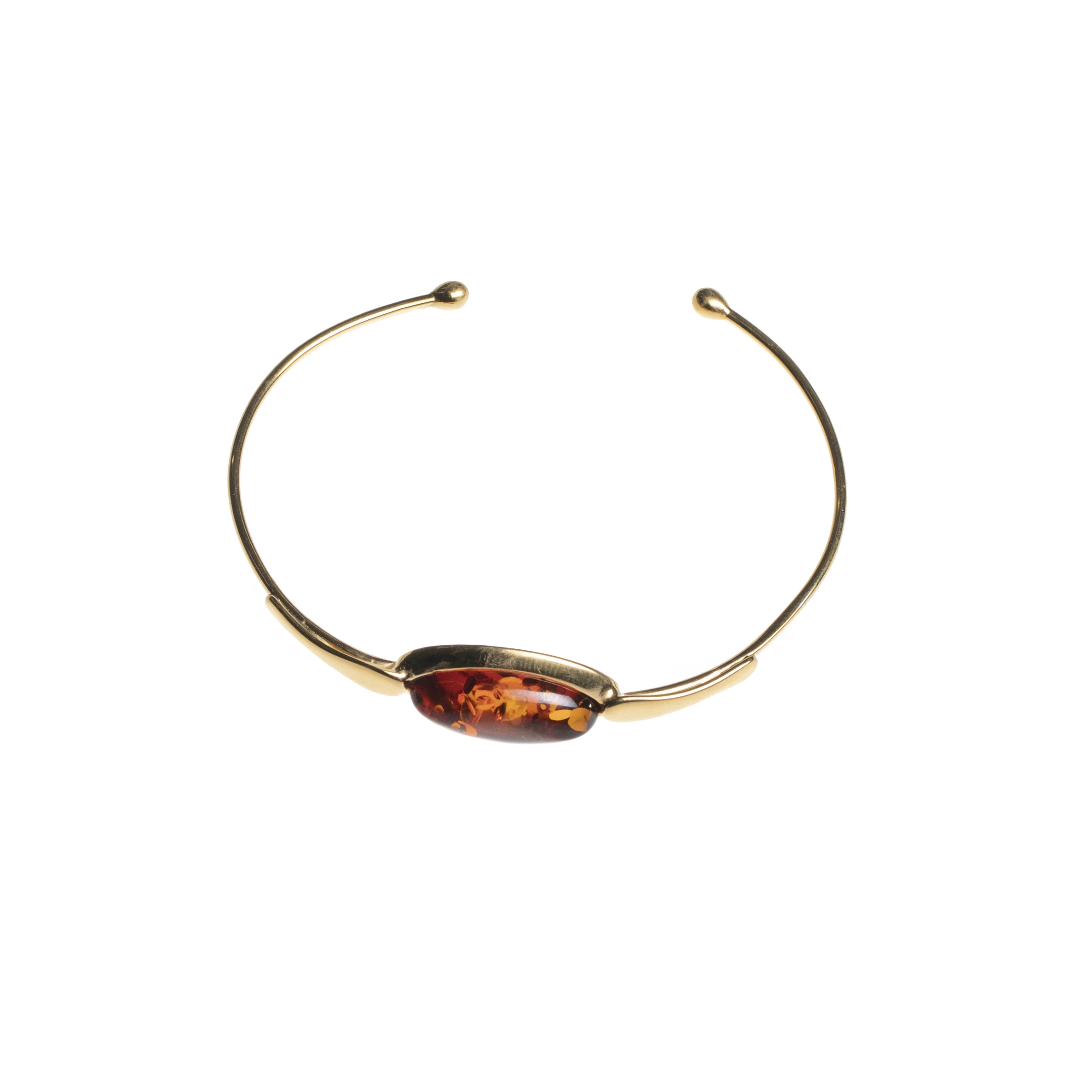 Thumbnail of Celine bracelet in gold with amber