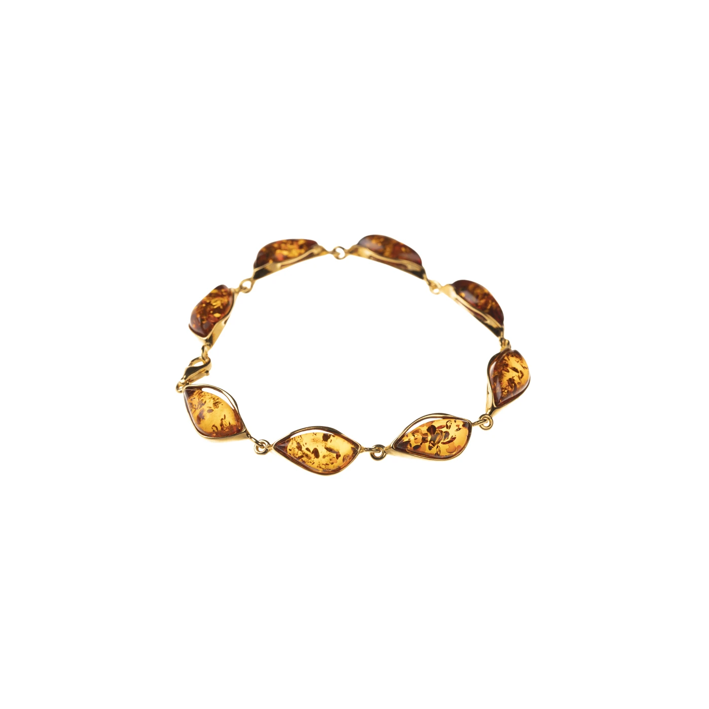 Celine bracelet with cognac amber