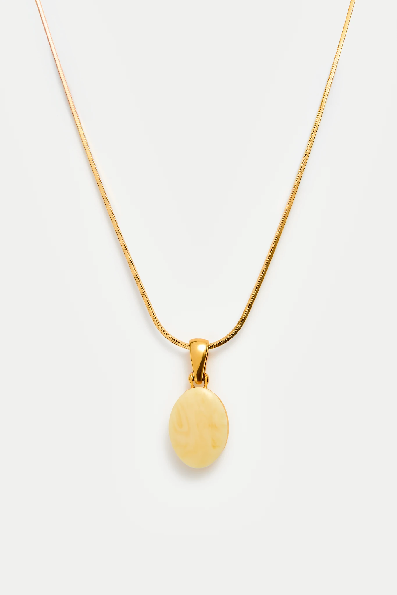 Crème gold necklace