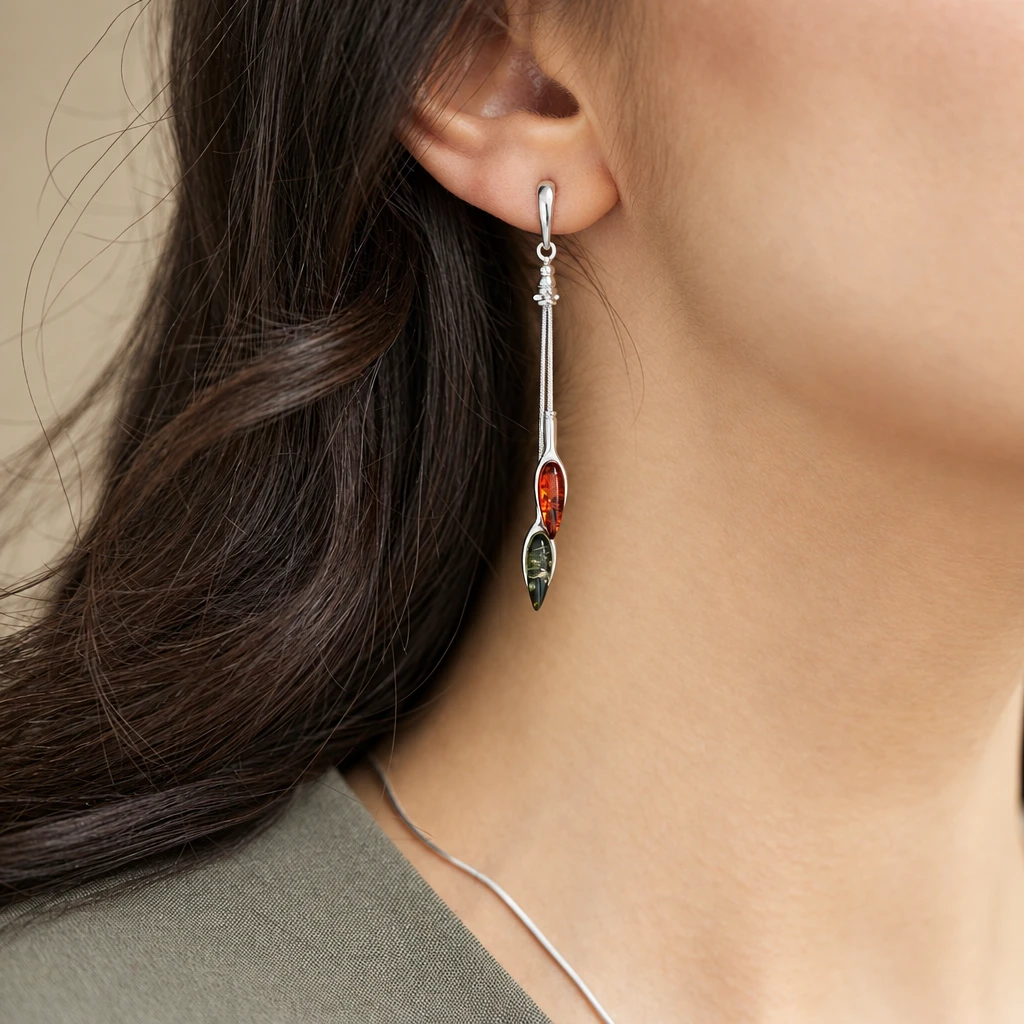 Dream silver earrings