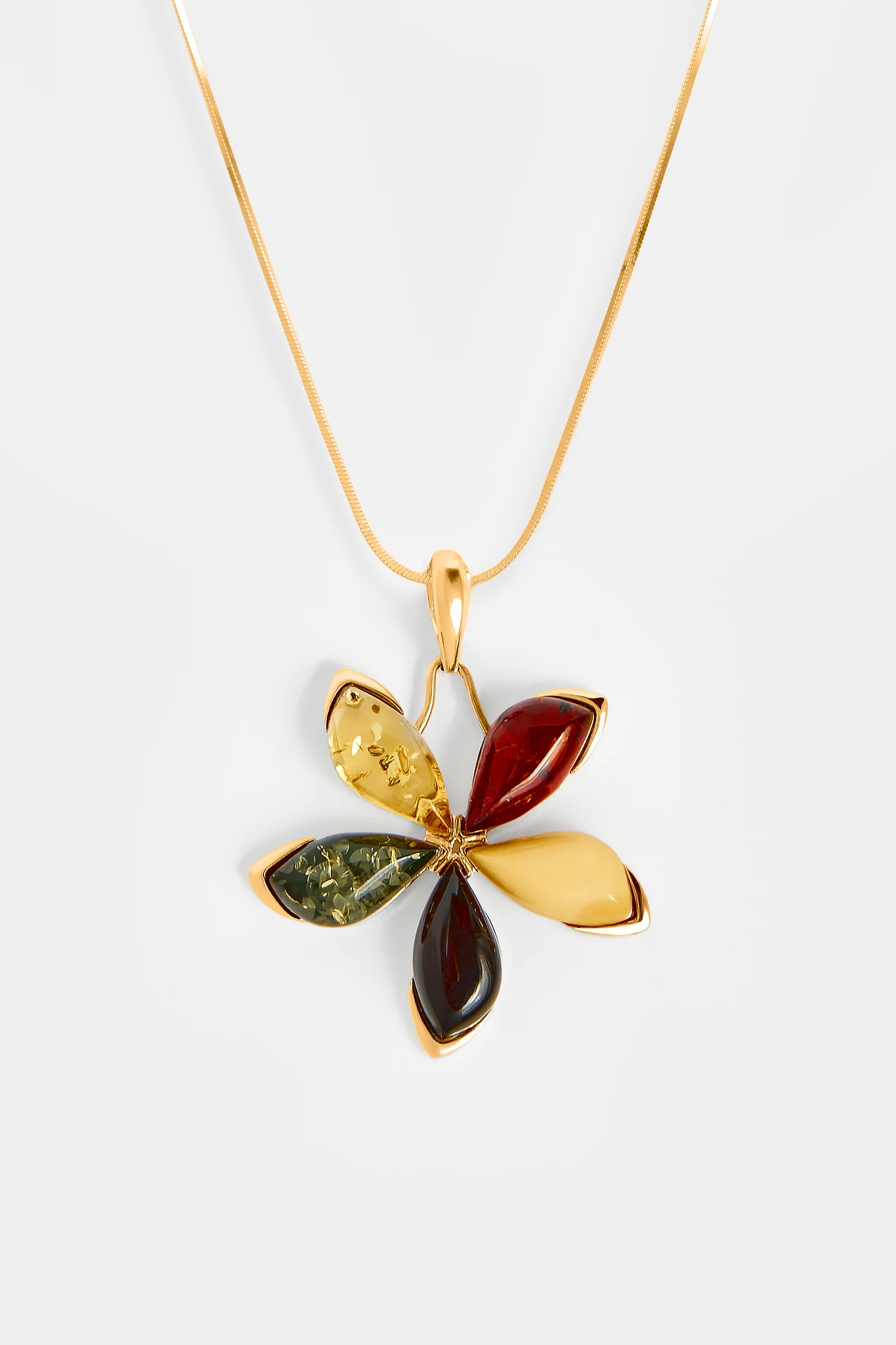 Flore halsband i guld