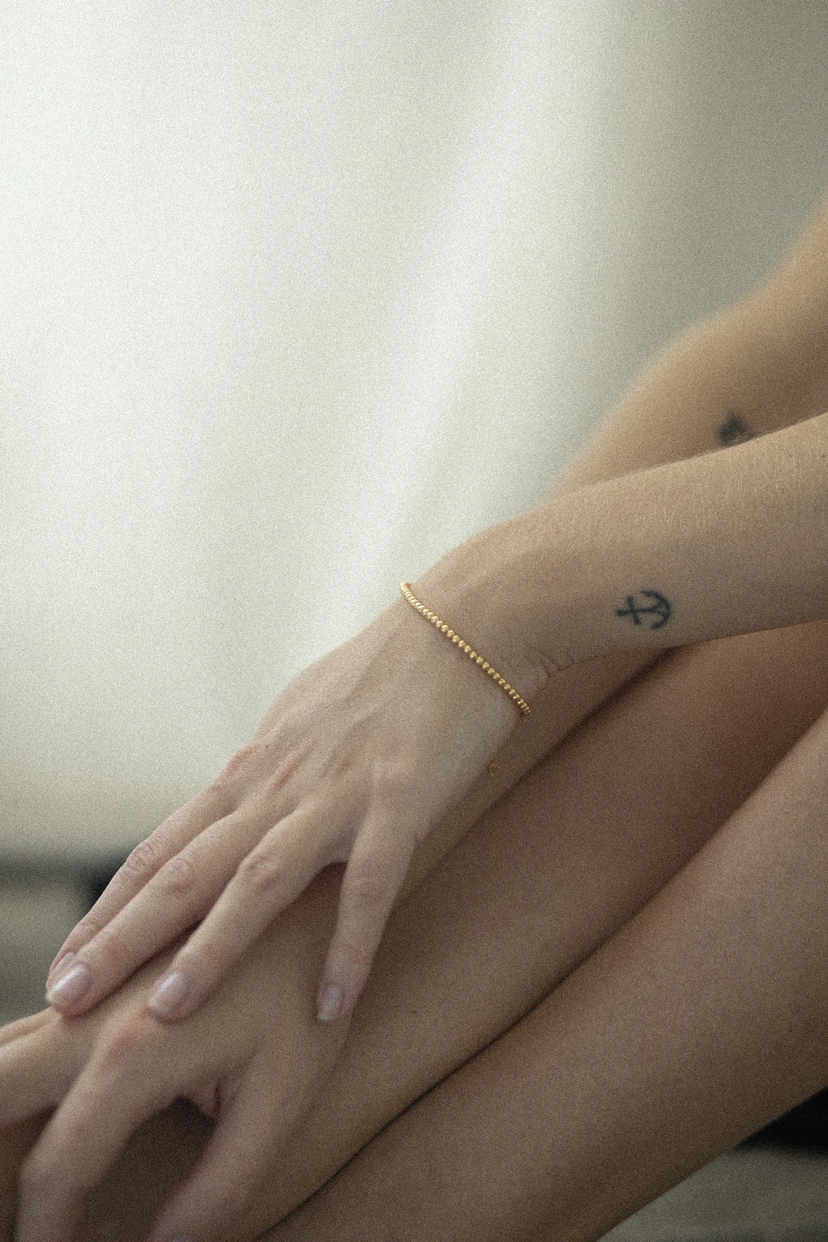 Thumbnail of Gold bead chain bracelet