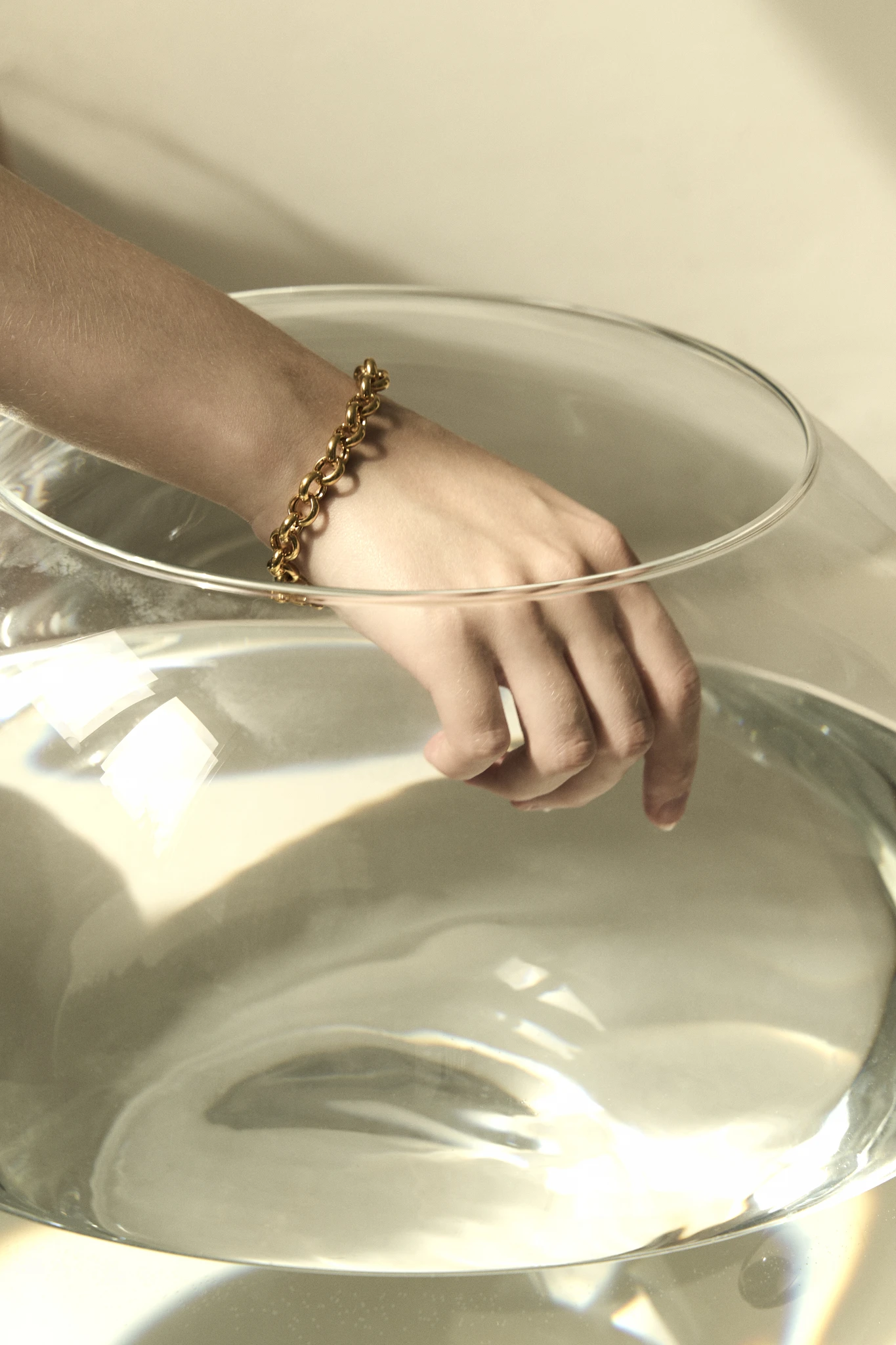 Thumbnail of Gold chain bracelet