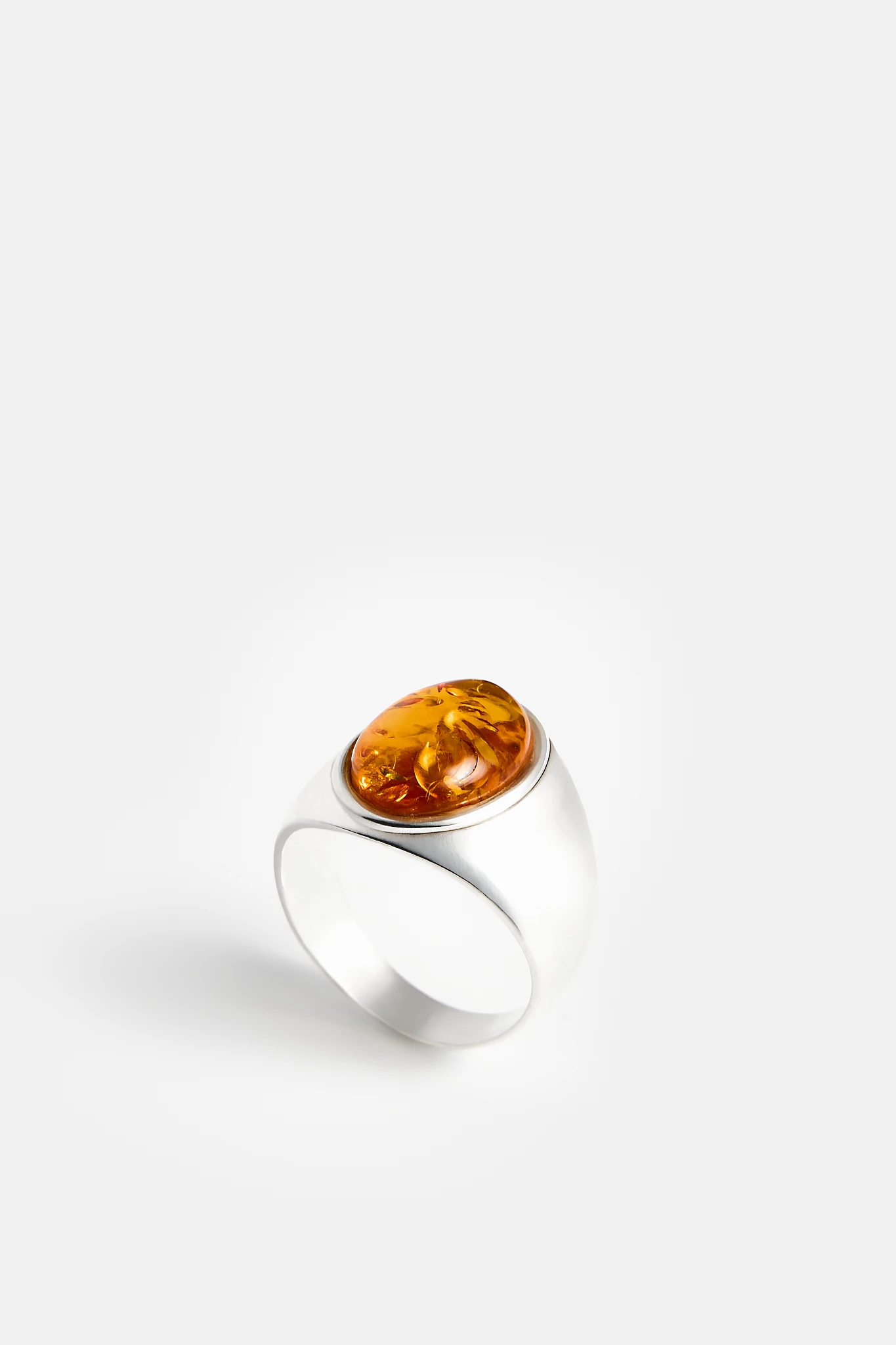 Thumbnail of Harmony ring with amber
