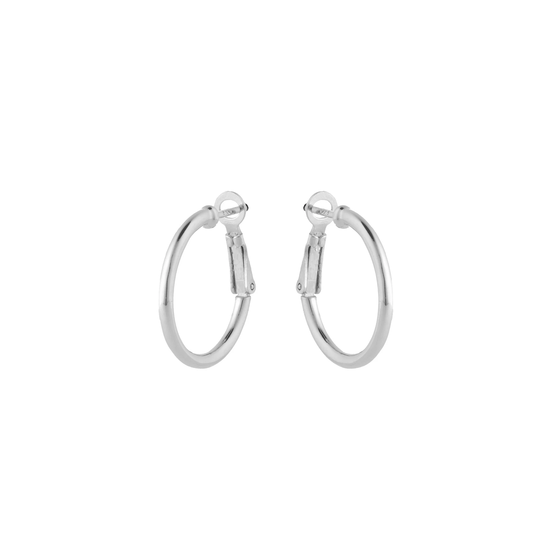 Thumbnail of Hoop silver earrings