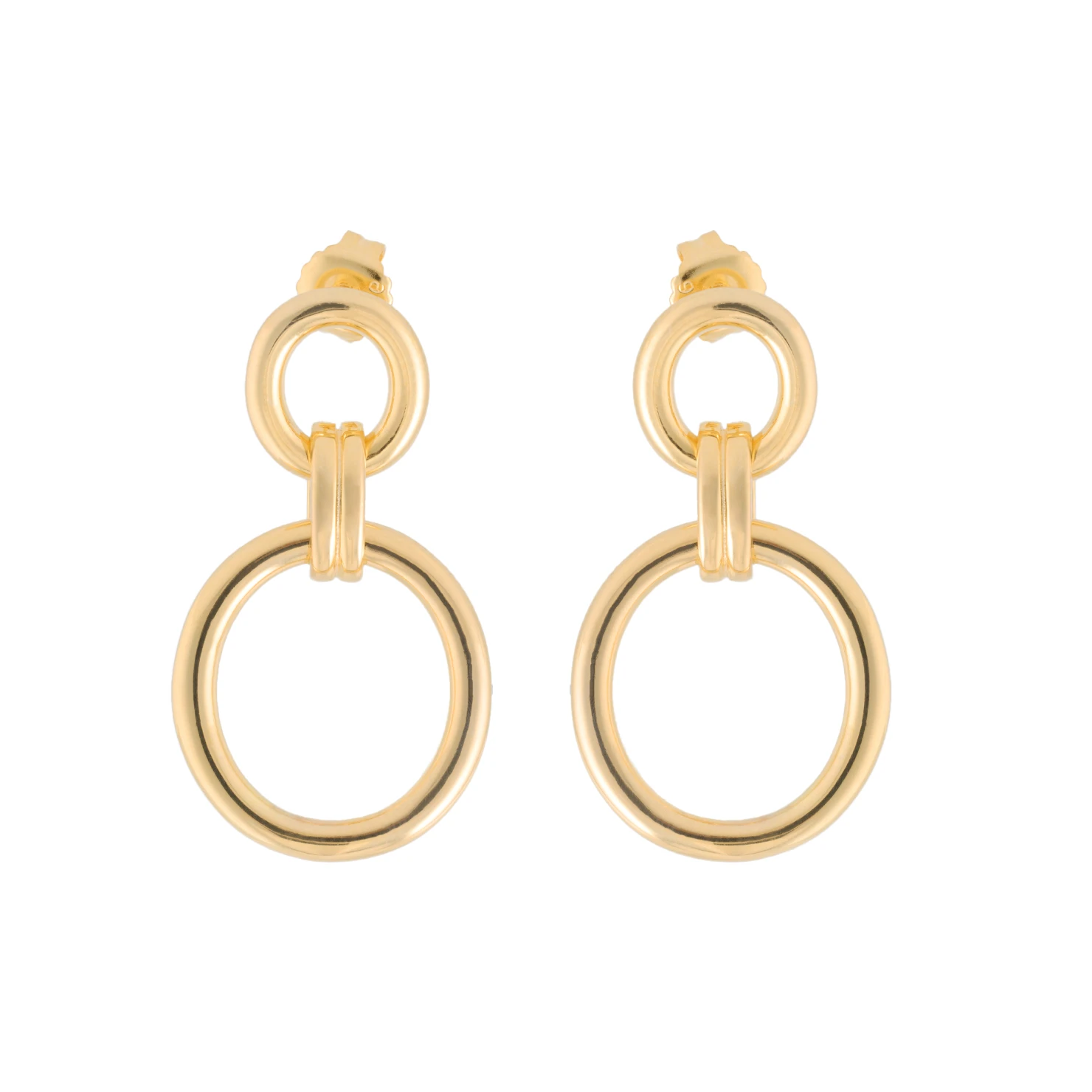 Thumbnail of Laura gold earrings
