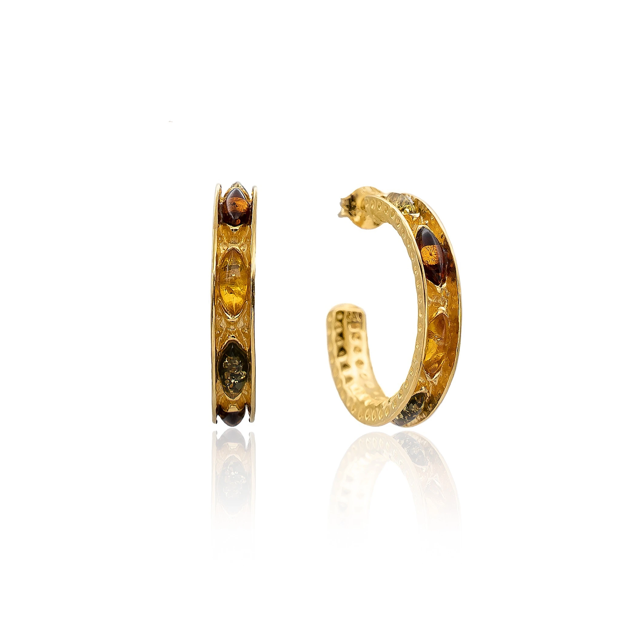 Thumbnail of Naomi hoop earrings