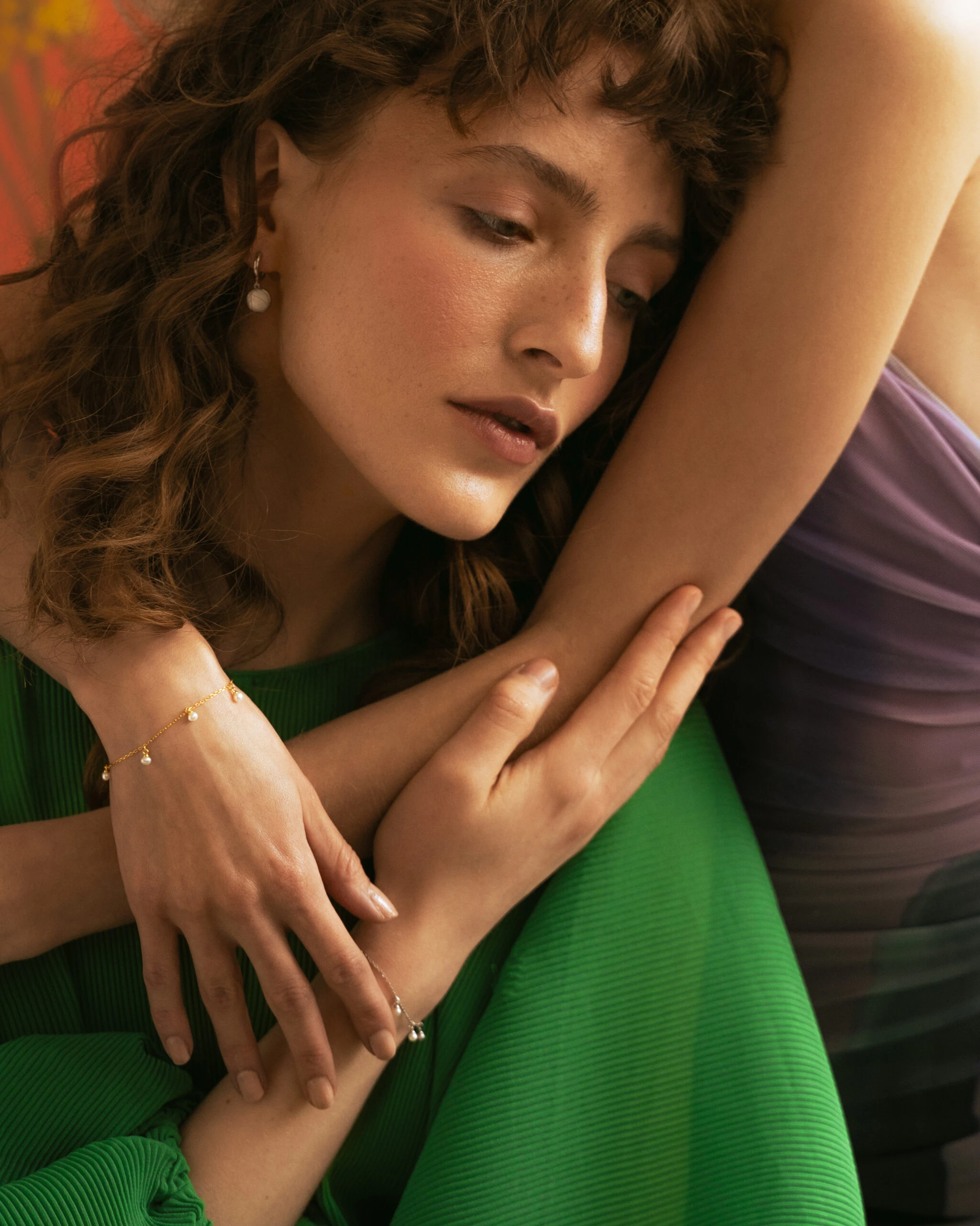 Thumbnail of Pearl bracelet in gold