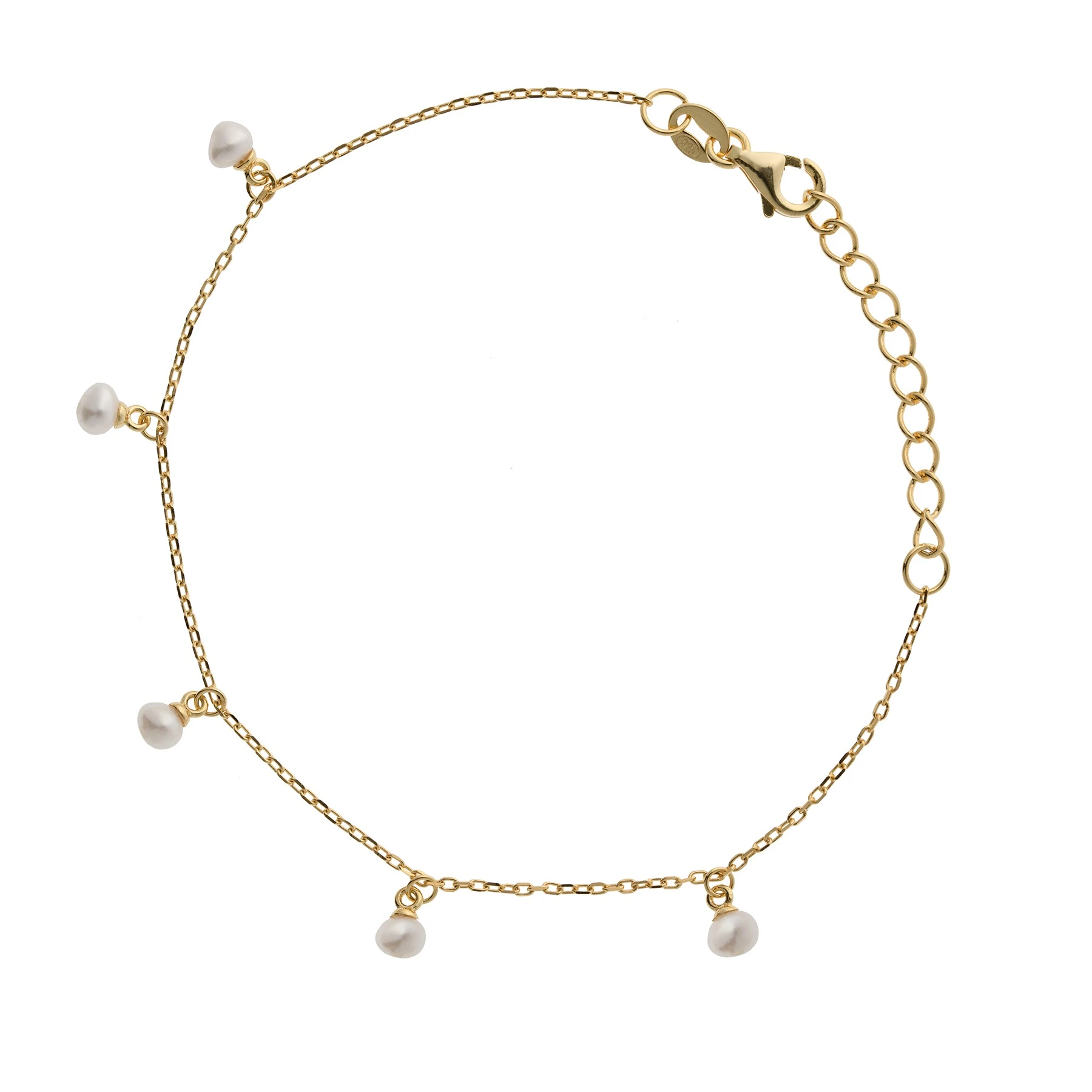 Thumbnail of Pearl bracelet in gold