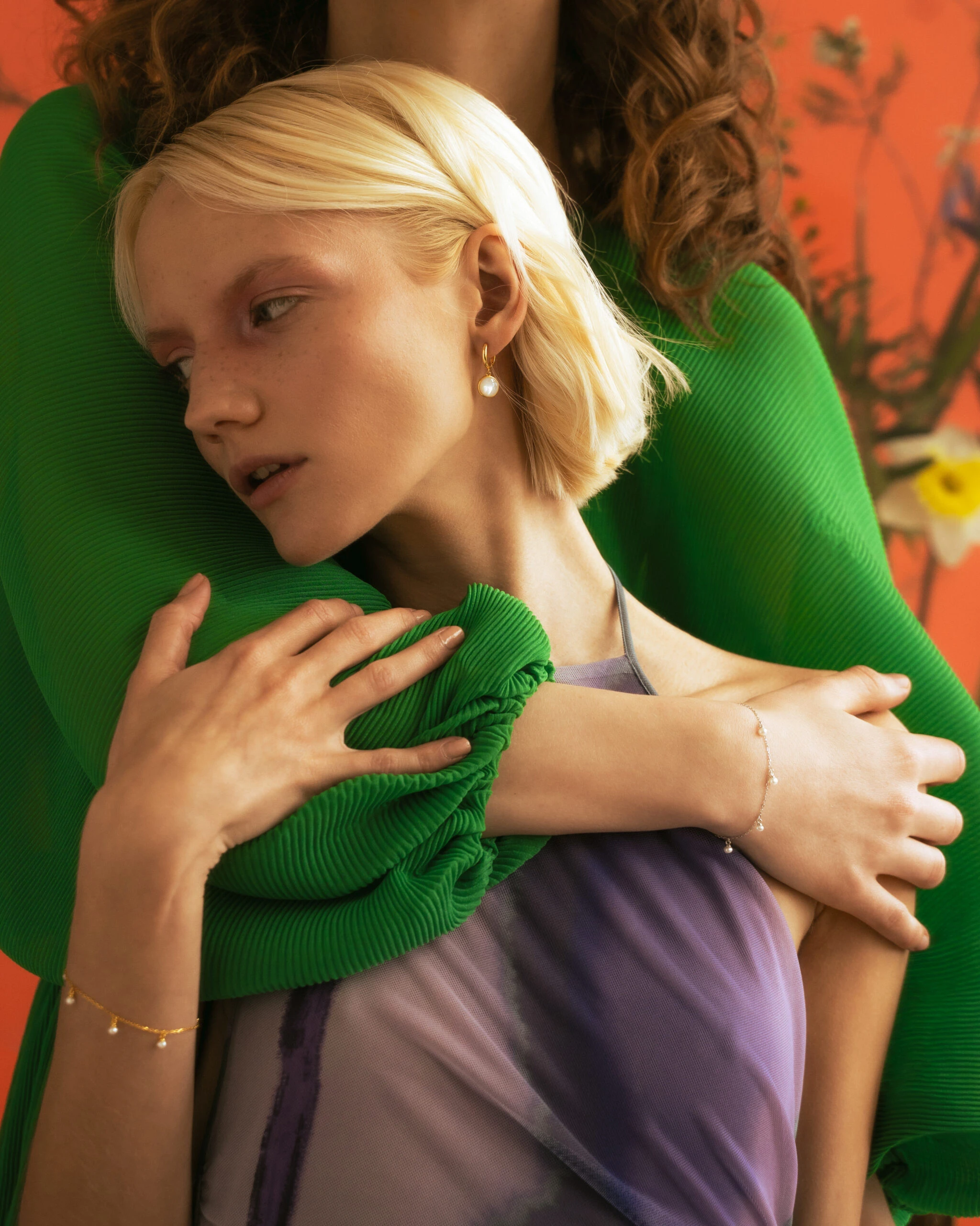 Miniatyrbild av Pärlarmband i silver