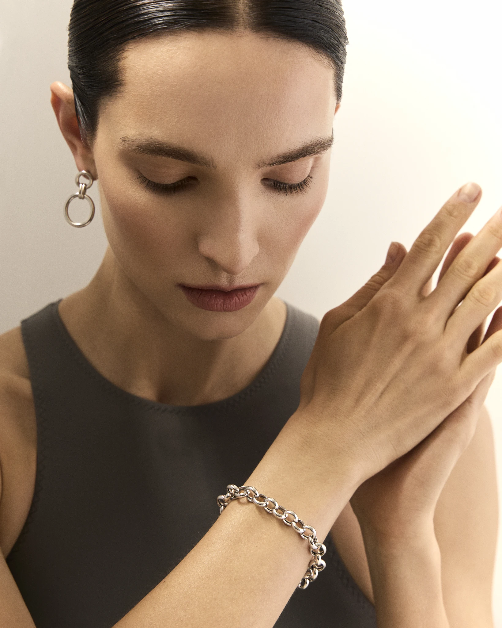 Thumbnail of Silver chain bracelet