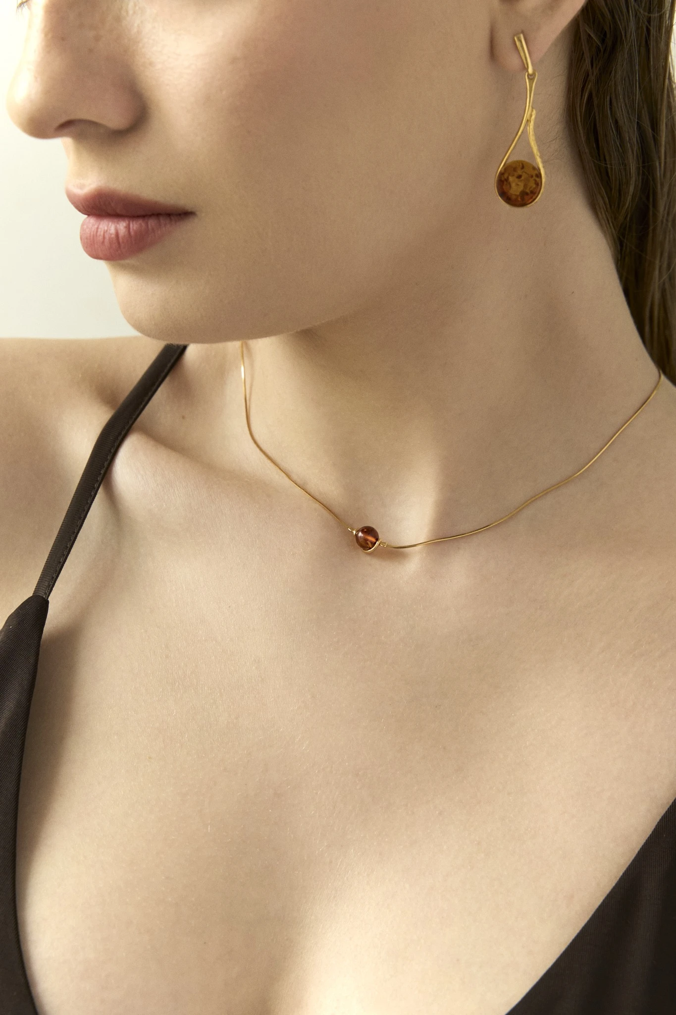 Thumbnail of Sophia gold necklace