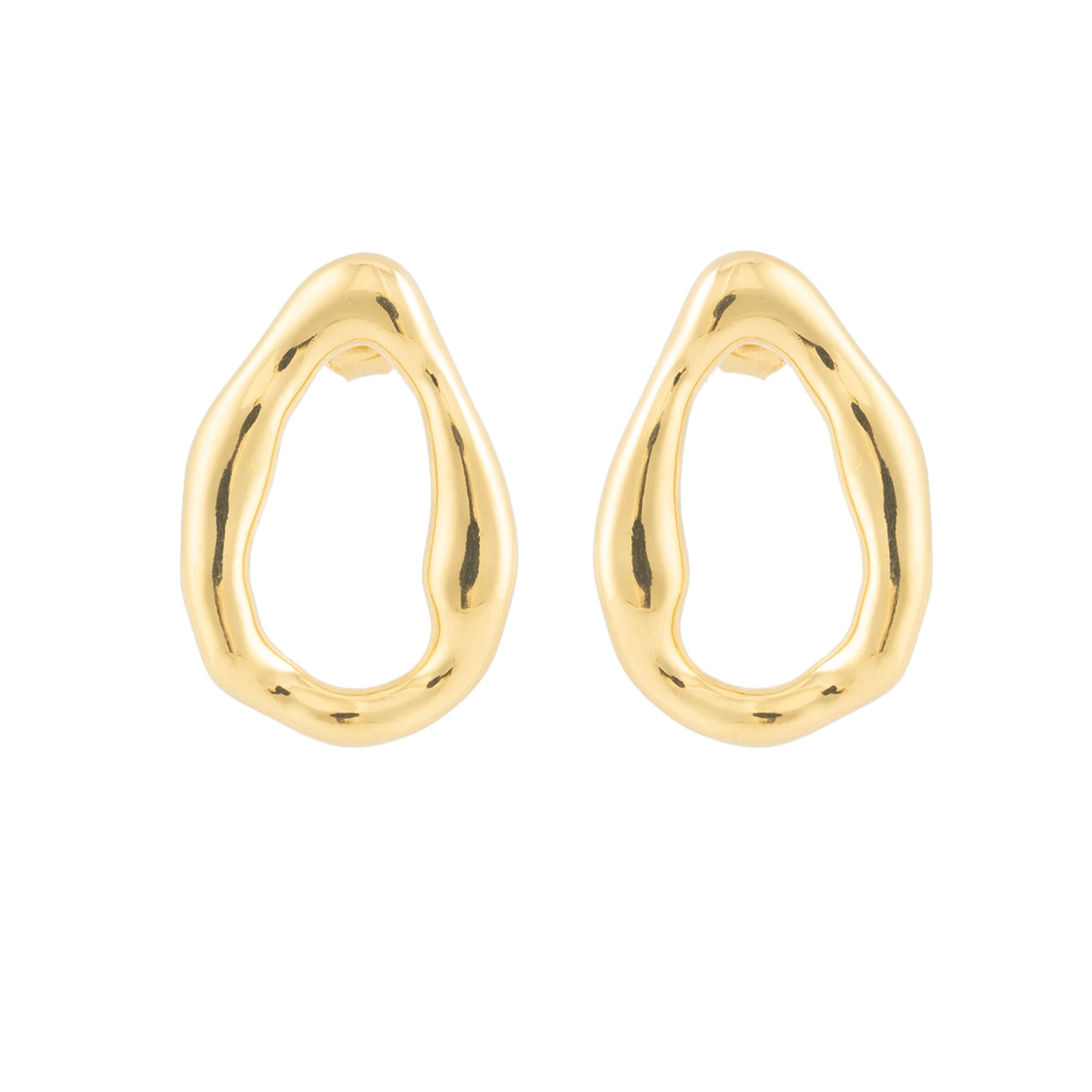 Thumbnail of Thea gold earrings