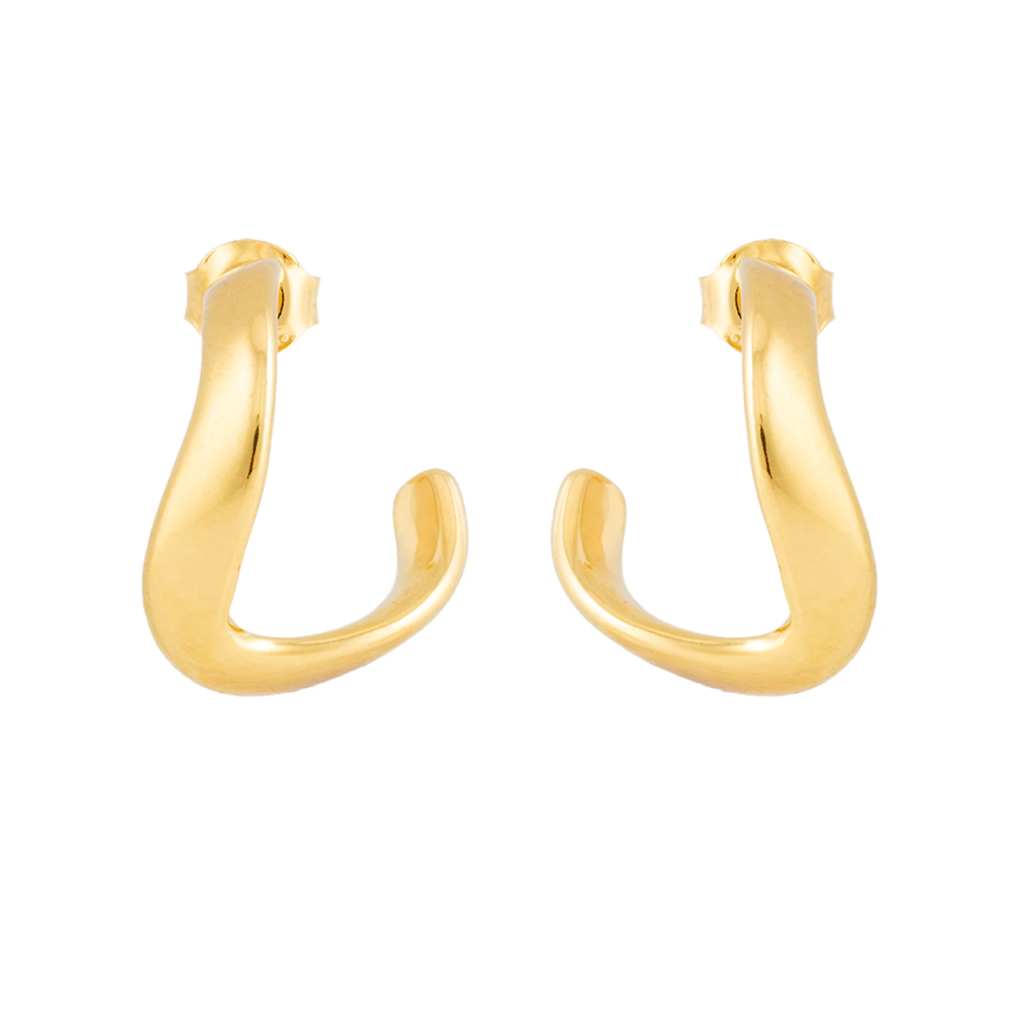 Thumbnail of Trust gold earrings
