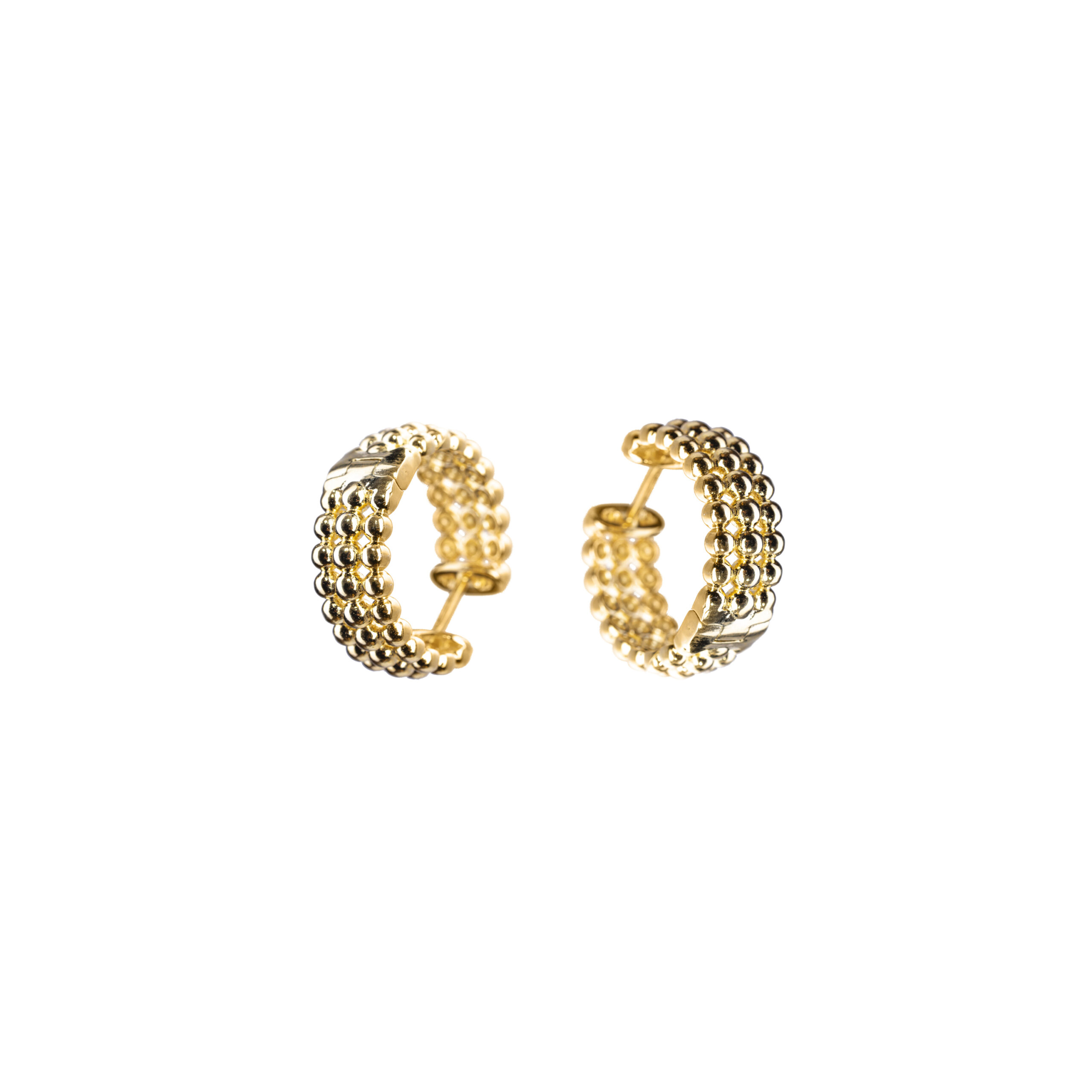 Erica gold hoop earrings