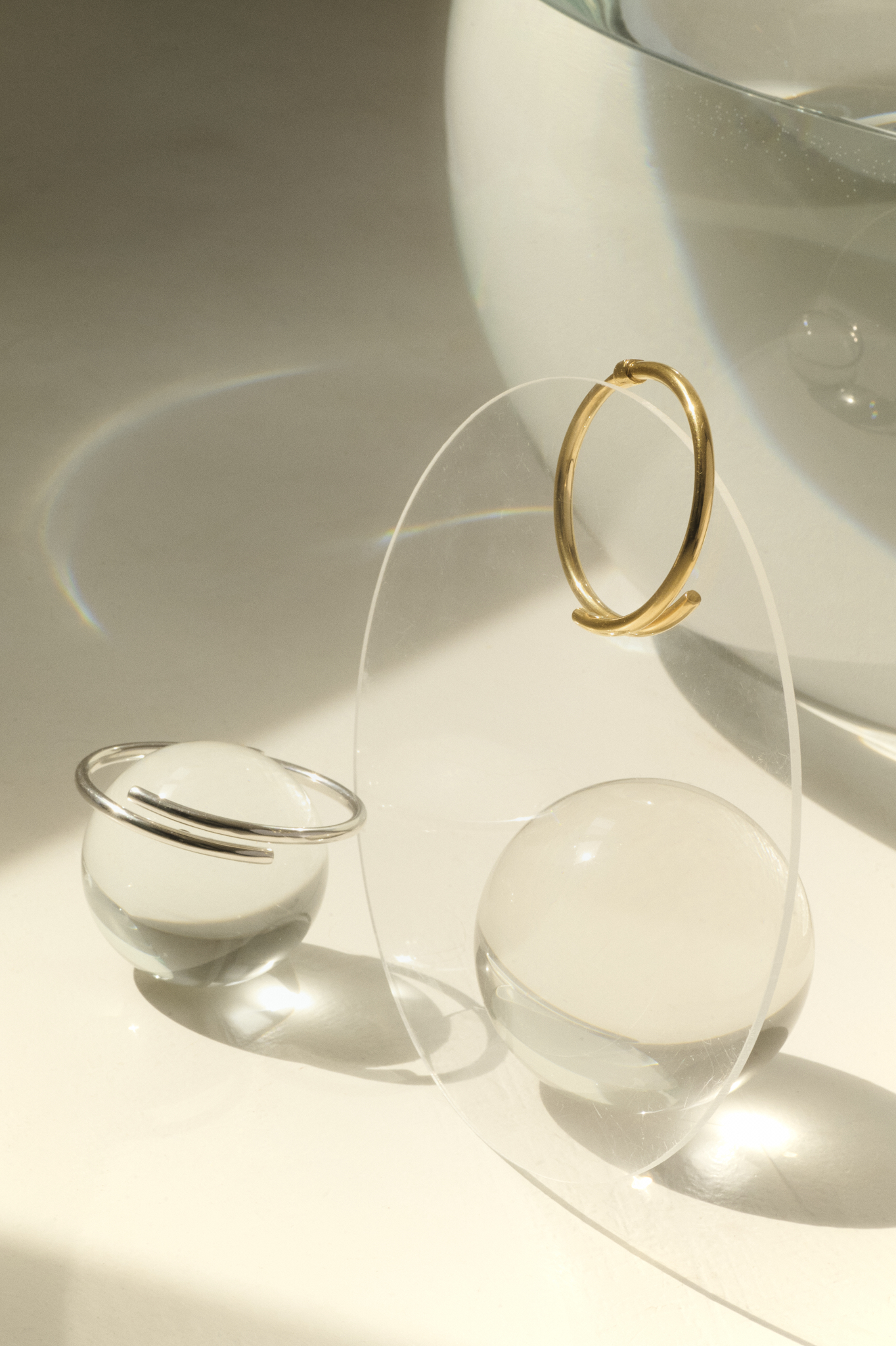 Thumbnail of Gold bangle bracelet