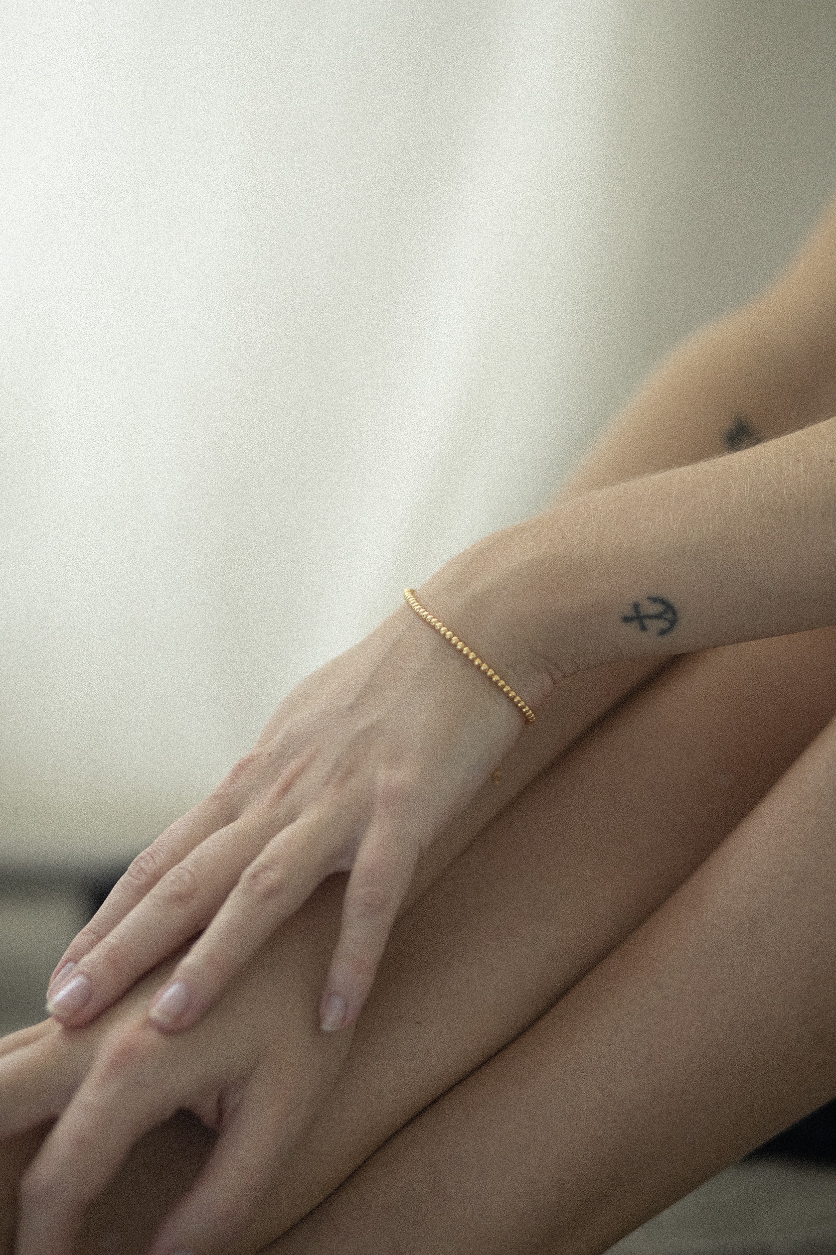 Thumbnail of Gold bead chain bracelet
