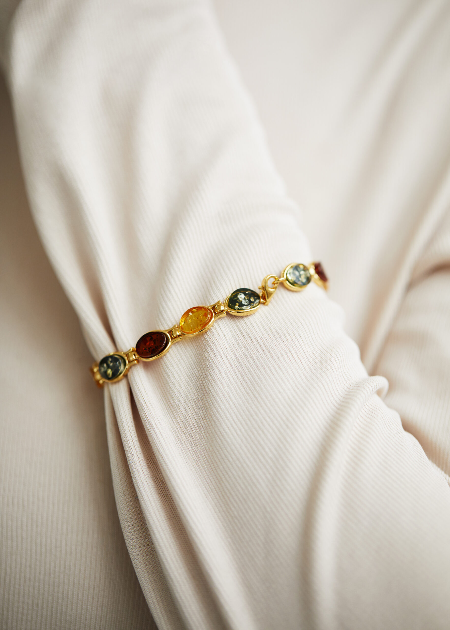 Thumbnail of Harmony bracelet with Baltic amber